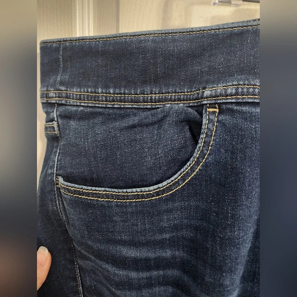 NWT Torrid Lean Jean plus elastic waist stretch raw hem denim size 5R 5X - Picture 6 of 14